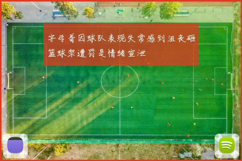 字母哥因球队表现失常感到沮丧砸篮球架遭罚是情绪宣泄