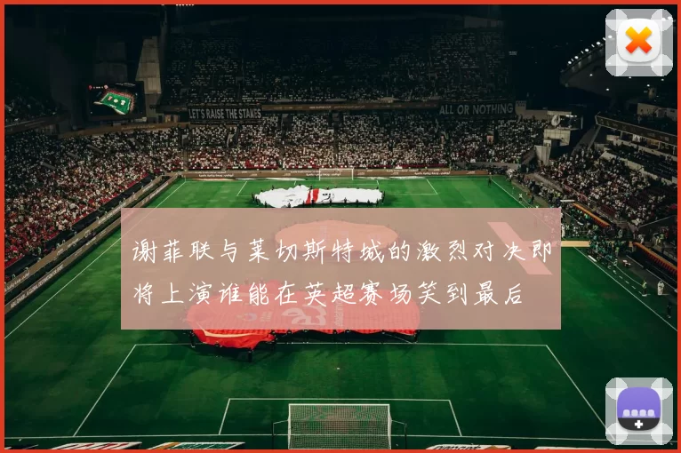 谢菲联与莱切斯特城的激烈对决即将上演谁能在英超赛场笑到最后