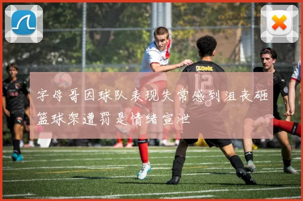 字母哥因球队表现失常感到沮丧砸篮球架遭罚是情绪宣泄